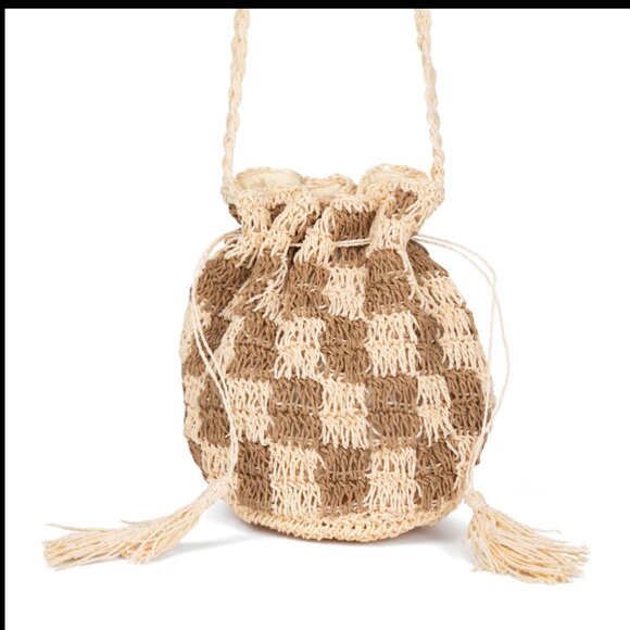 Lu & Elle - The Sundrift Tassel Bucket Bag - Picture 1 of 4